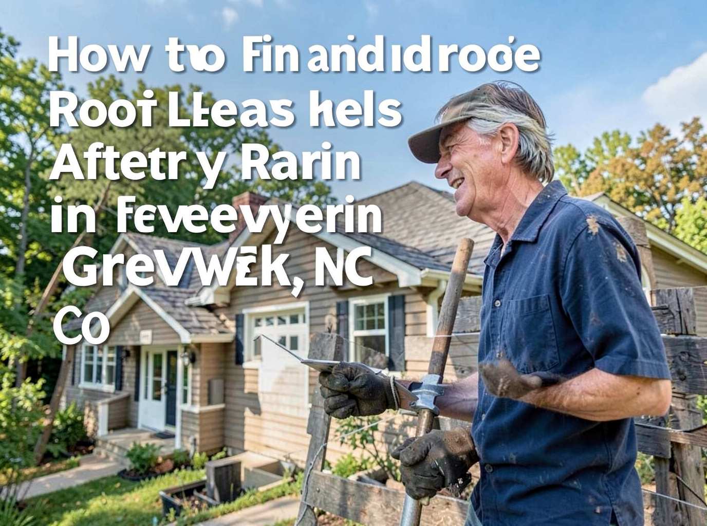 How to Find and Address Roof Leaks After Heavy Rain in Greenville, NC