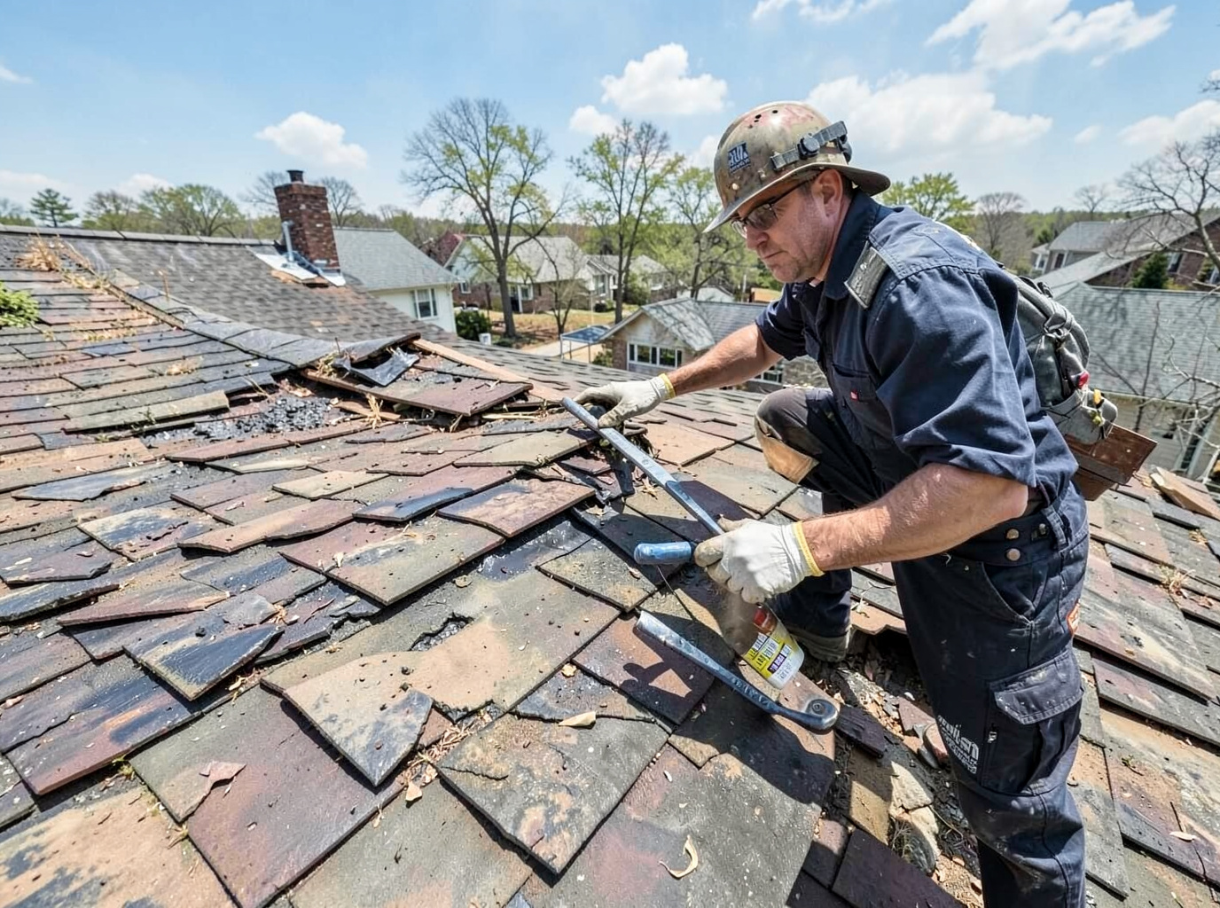 roofing contractor in Central Greenville, NC